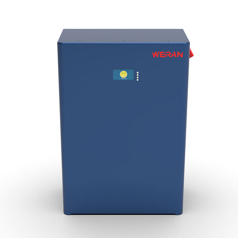 WERAN WRL-48100WB 51.2V 100Ah แบตเตอรี่ LiFePO4 ติดผนัง (5.12kWh) – IP65, 6000 รอบ, เก็บพลังงานแสงอาทิตย์ในบ้านกลางแจ้ง