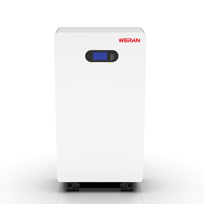 WERAN WRL-48200UW 51.2V 200Ah LiFePO4 แบตเตอรี่ (10.24kWh) – IP65 มีล้อ/แบบยึดผนัง, ที่เก็บพลังงานแสงอาทิตย์ 48V แบบวางซ้อนกันได้