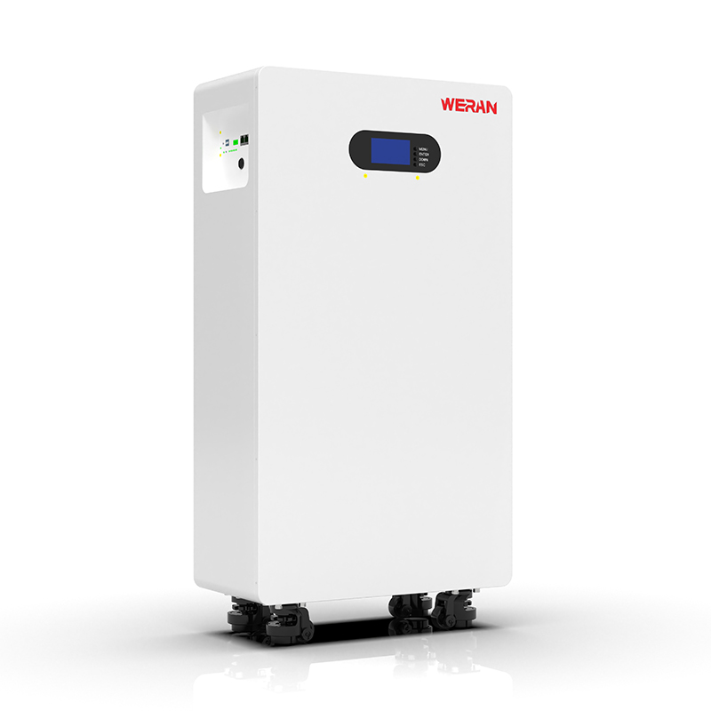 WERAN WRL-48200UW 51.2V 200Ah LiFePO4 แบตเตอรี่ (10.24kWh) – IP65 มีล้อ/แบบยึดผนัง, ที่เก็บพลังงานแสงอาทิตย์ 48V แบบวางซ้อนกันได้