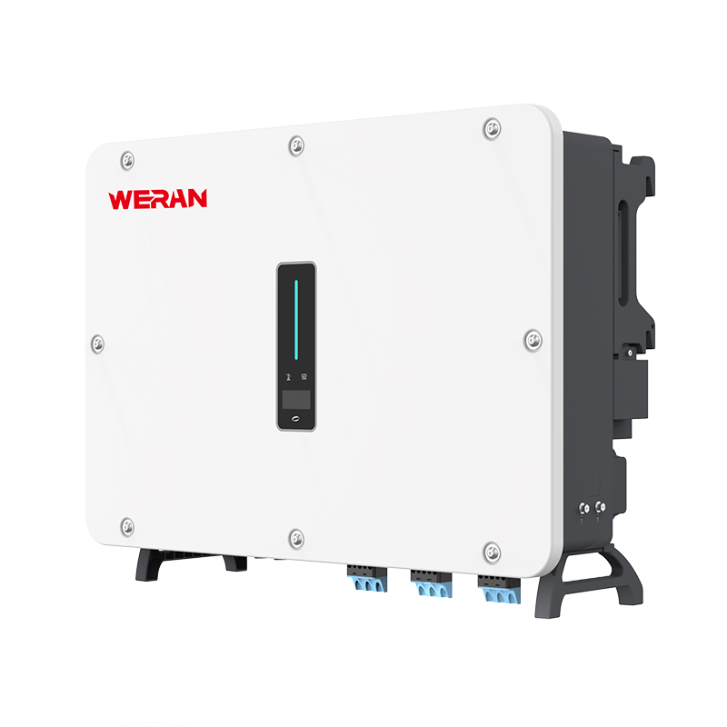 WERAN M2HT 25-50kW อินเวอร์เตอร์ไฮบริดสามเฟส – อินเวอร์เตอร์พลังงานแสงอาทิตย์แบตเตอรี่ HV เชิงพาณิชย์สำหรับระบบจัดเก็บพลังงาน C&I