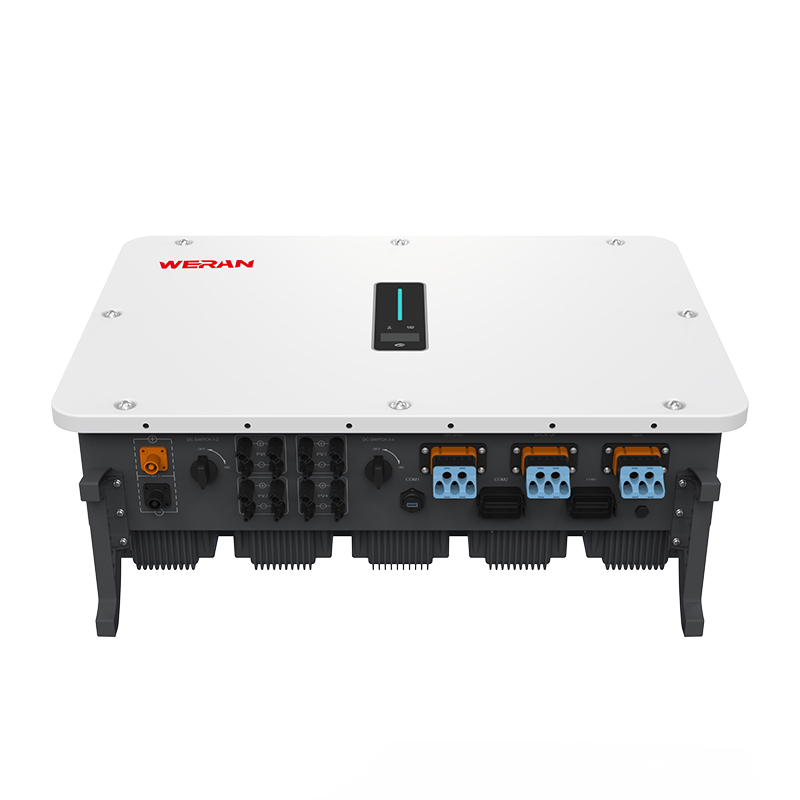 WERAN M2HT 25-50kW อินเวอร์เตอร์ไฮบริดสามเฟส – อินเวอร์เตอร์พลังงานแสงอาทิตย์แบตเตอรี่ HV เชิงพาณิชย์สำหรับระบบจัดเก็บพลังงาน C&I