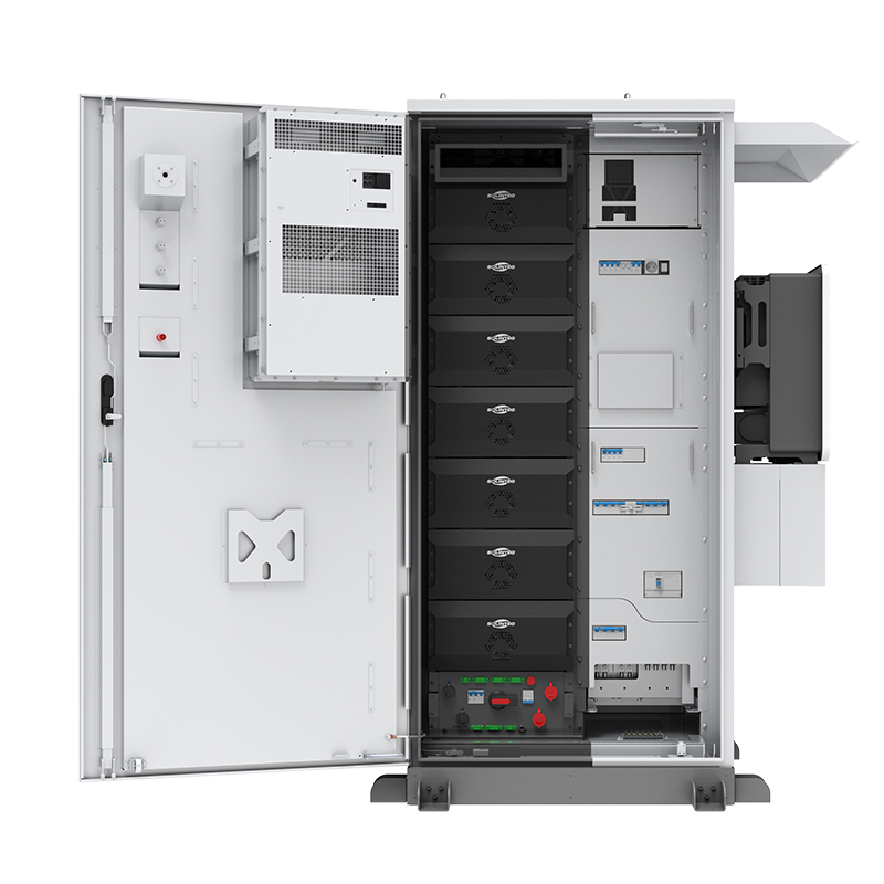 WERAN PTH 25-50kW 64.3-112.5kWh ตู้เก็บพลังงาน C&I All-in-One – ระบบจัดเก็บพลังงานแสงอาทิตย์แบบบูรณาการพร้อมอินเวอร์เตอร์ไฮบริด